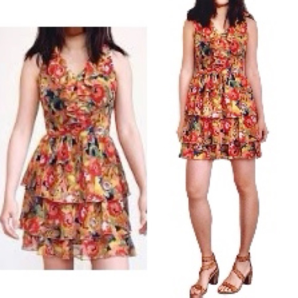 Rachel Rachel Roy garden tiered ruffle dress